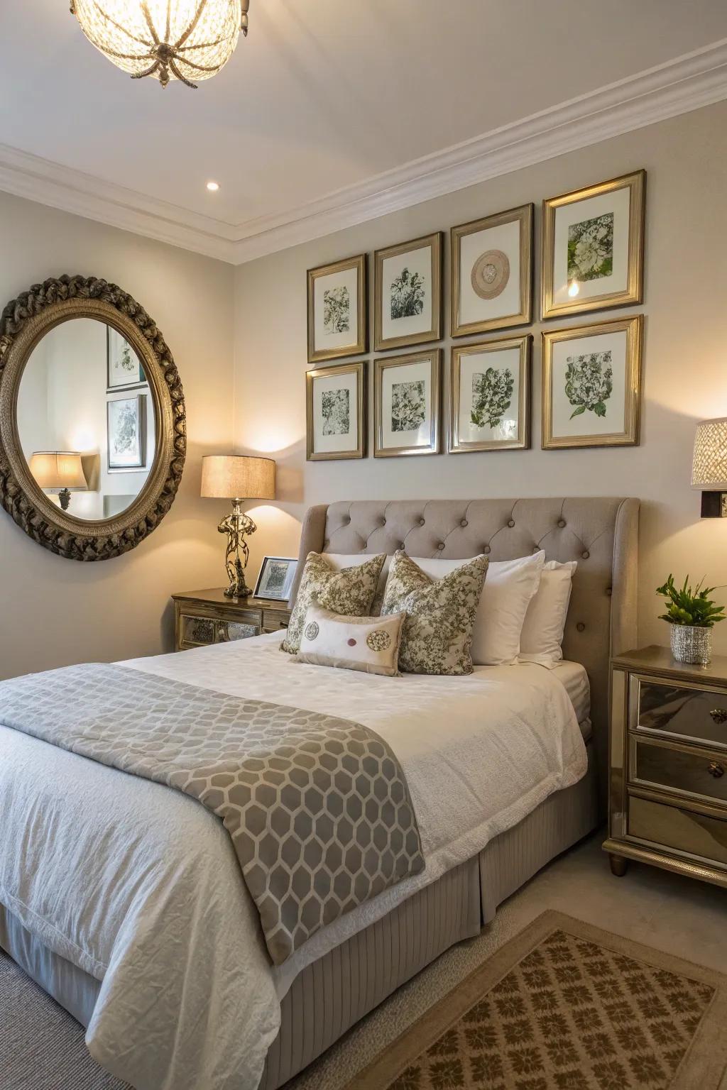 Distinctive touches impart character and enhance the design.