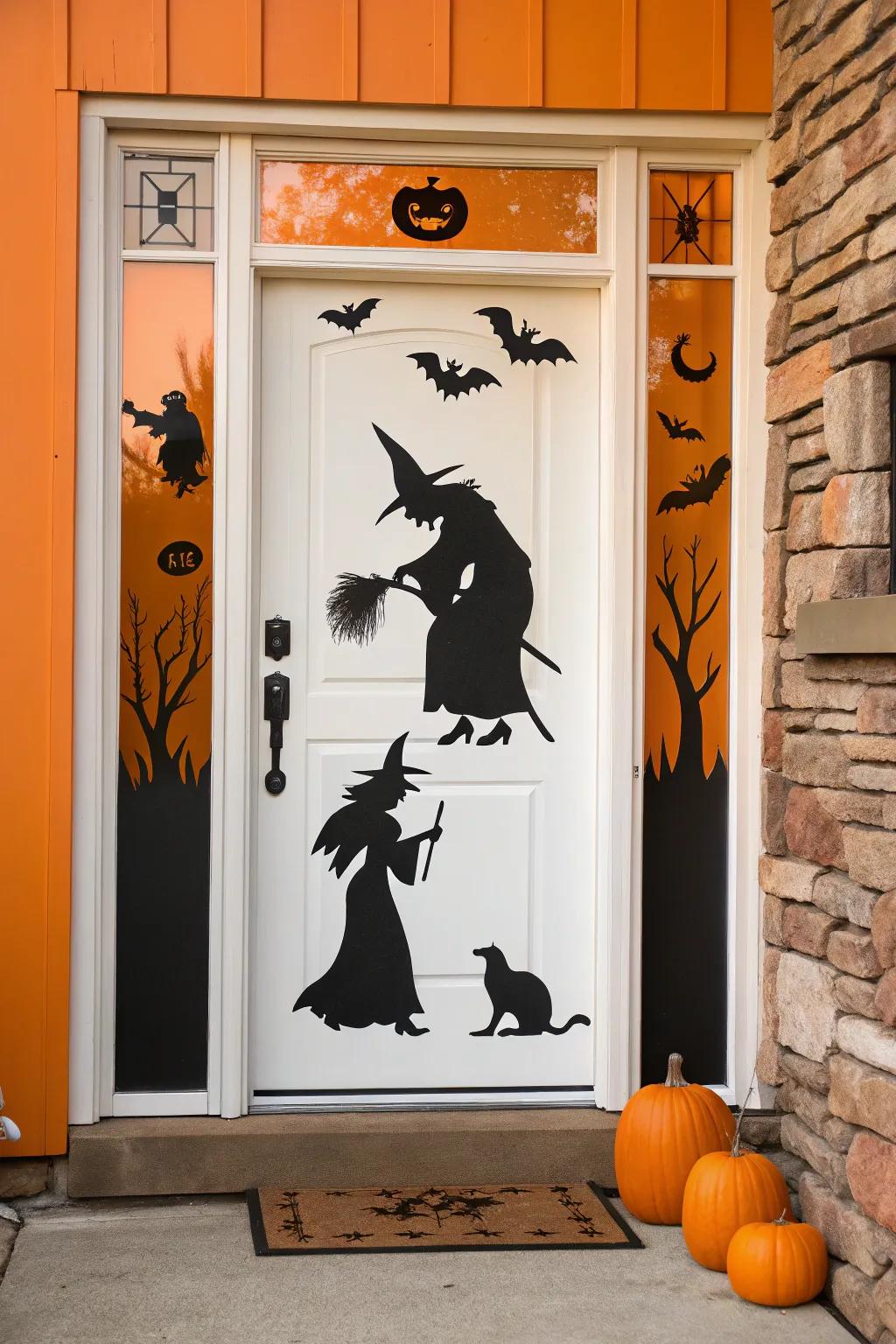 Figures add a hauntingly sophisticated touch.