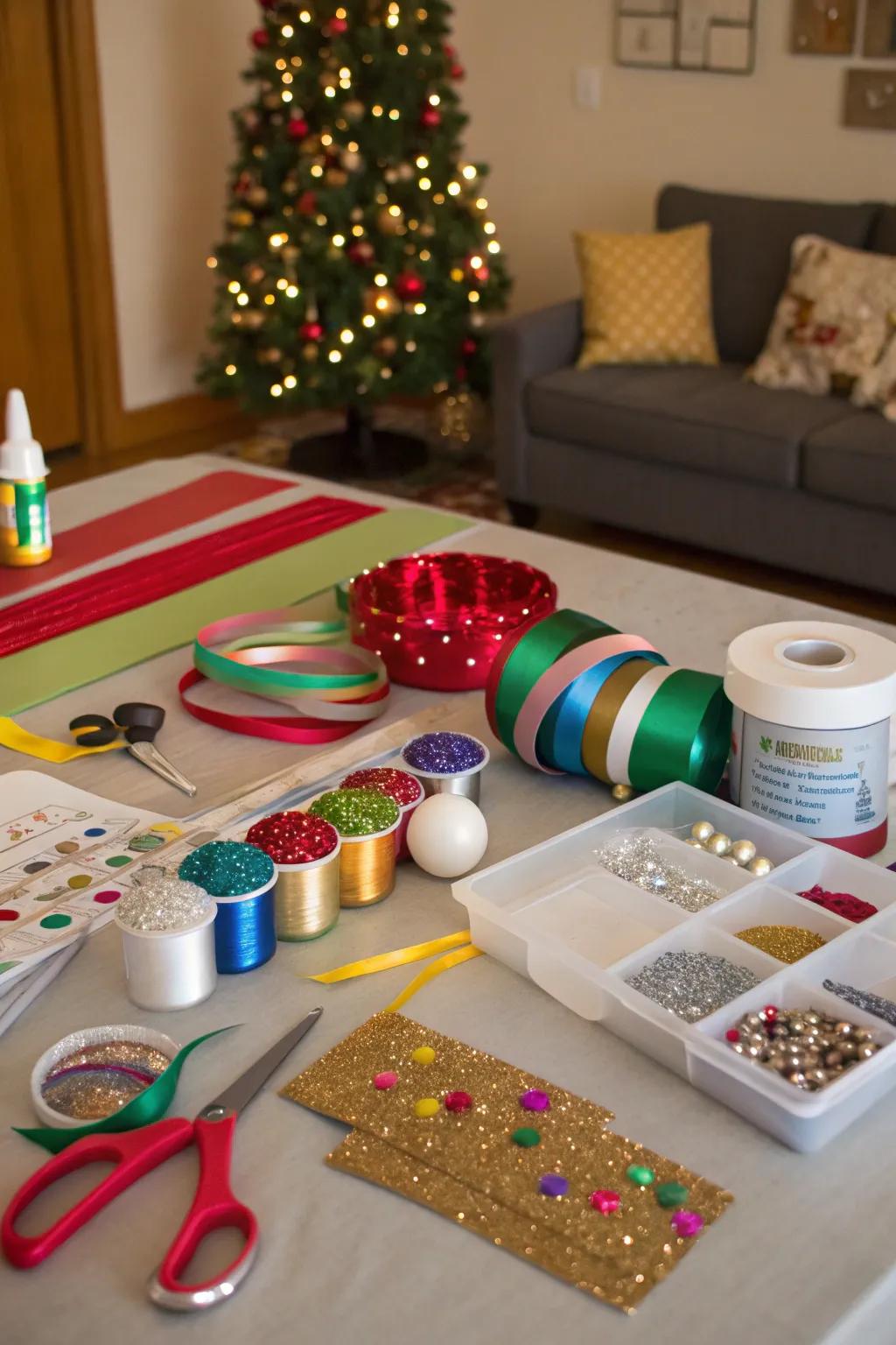 Personalize your holiday decorations using custom-made ornaments.