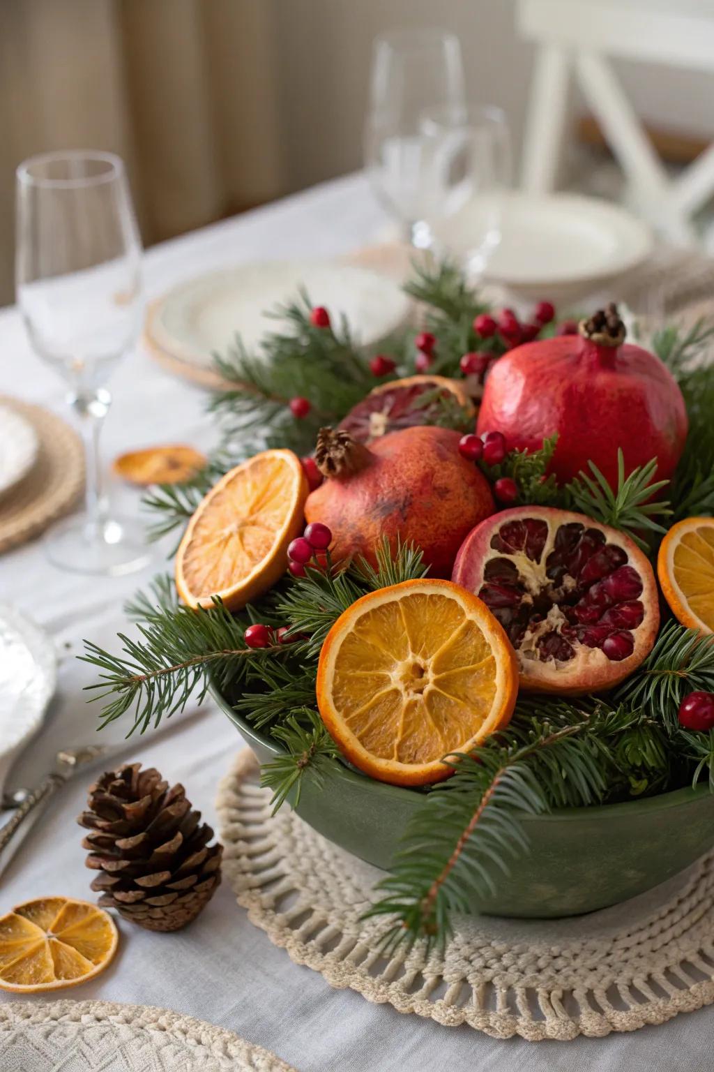 Seasonal yields add a note of innate charm to your meal space.