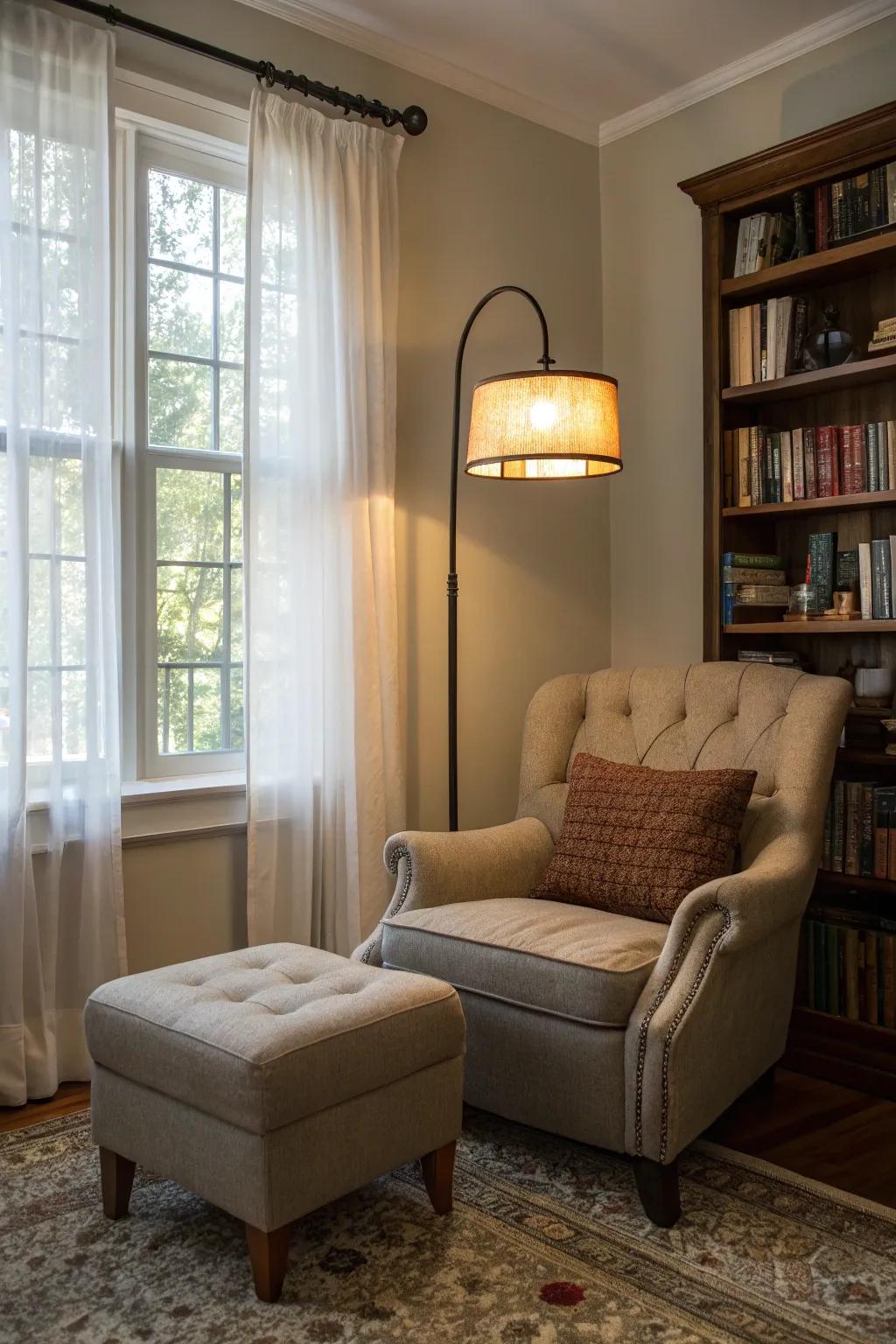 Upright and Tabletop Lamps deliver chic, movable light sources.