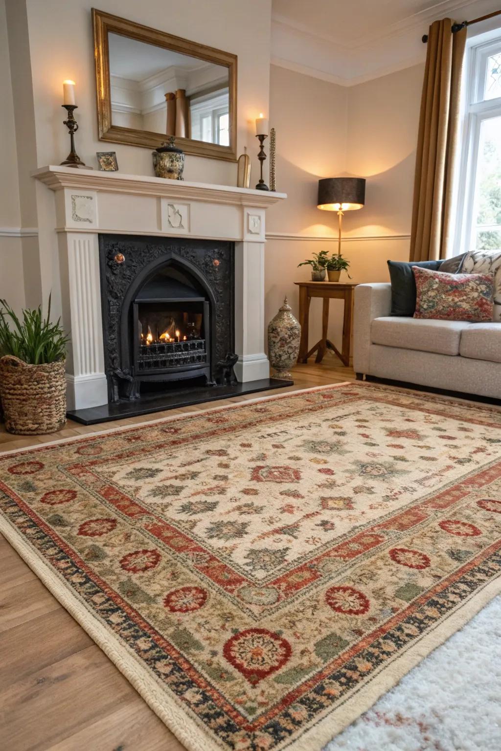 Traditional designs add warmth and a sense of home.