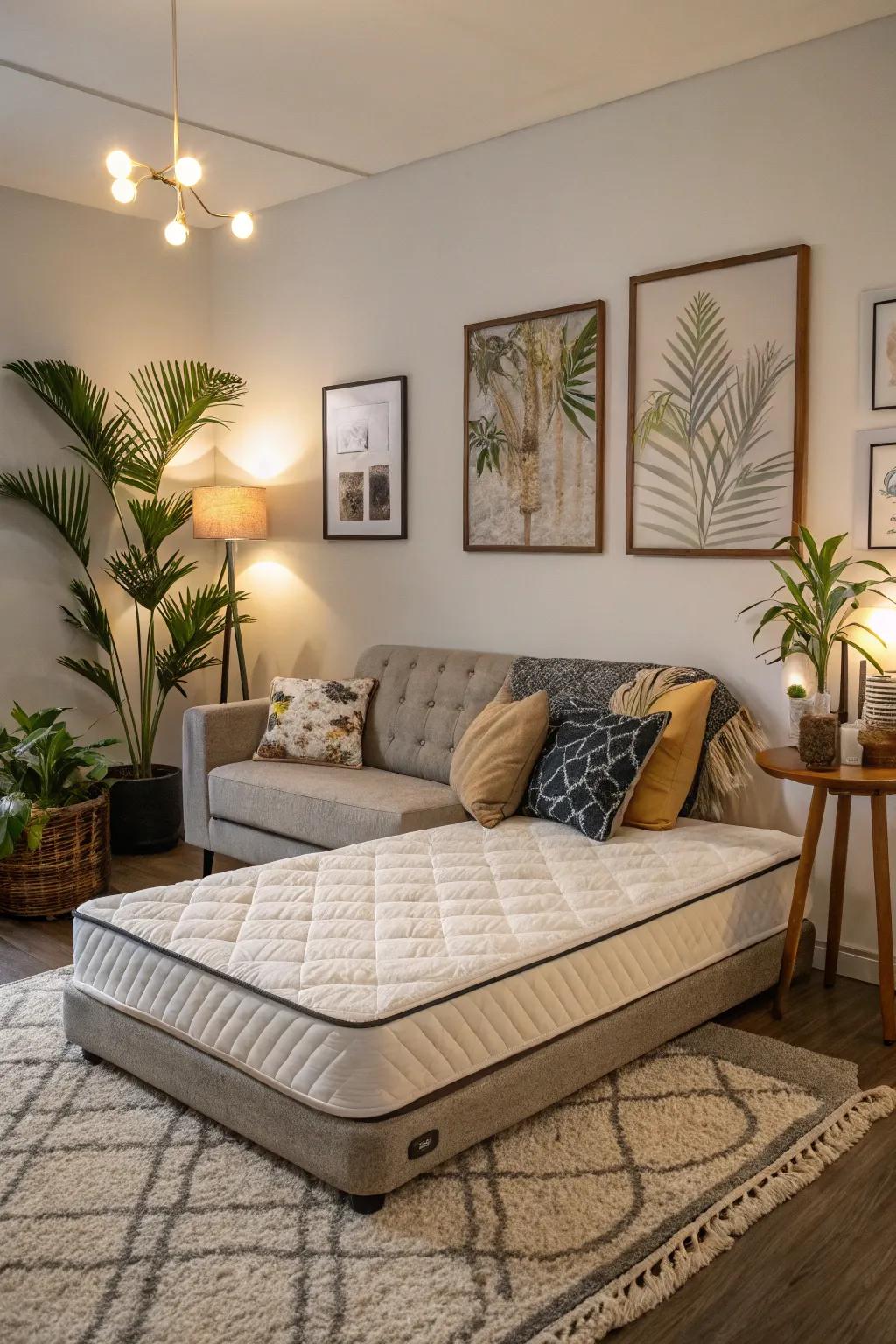 Maximize usability with a multi-use sleeping pad.