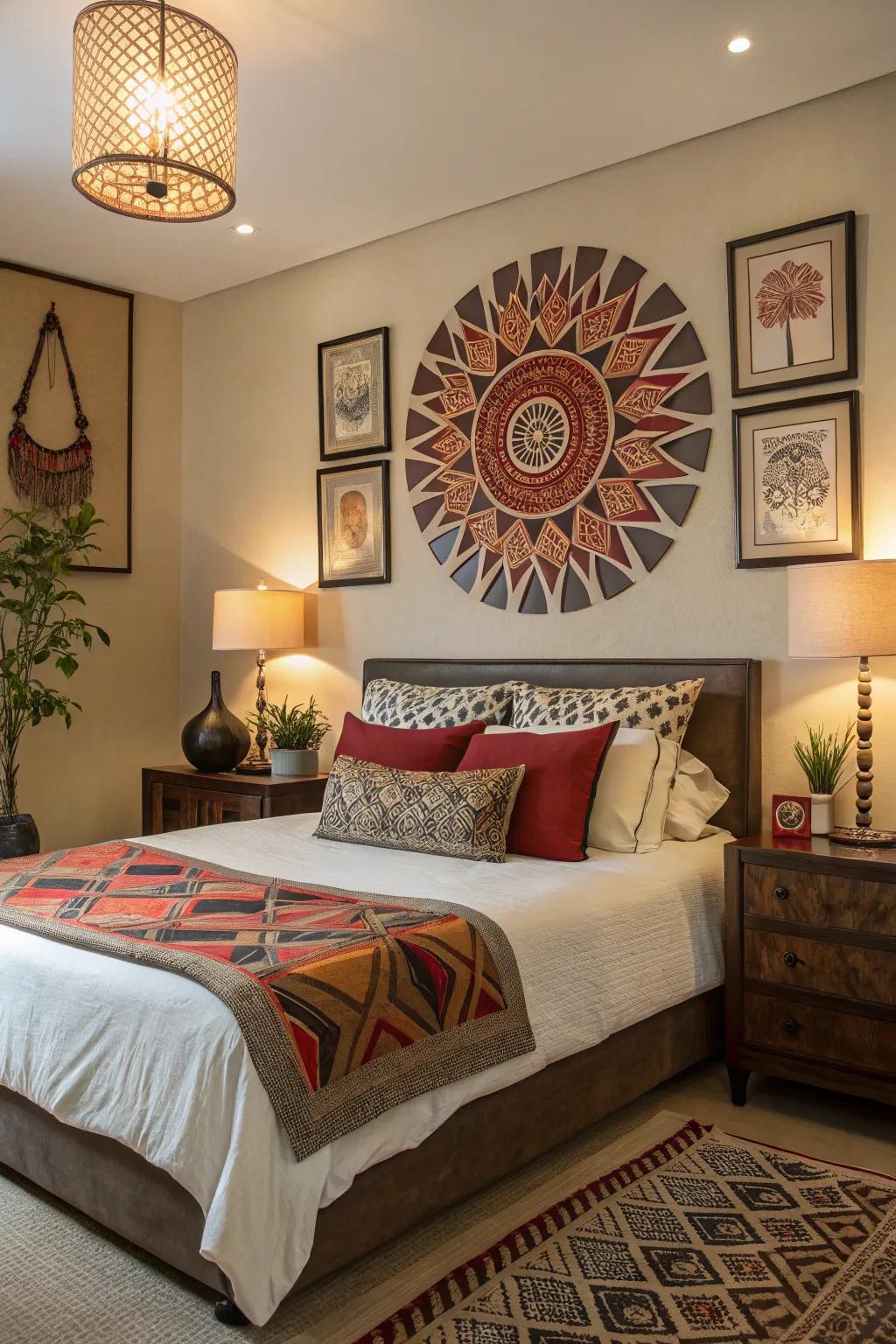 Art and d&eacute;cor enhance your bedroom&rsquo;s personality and visual appeal.