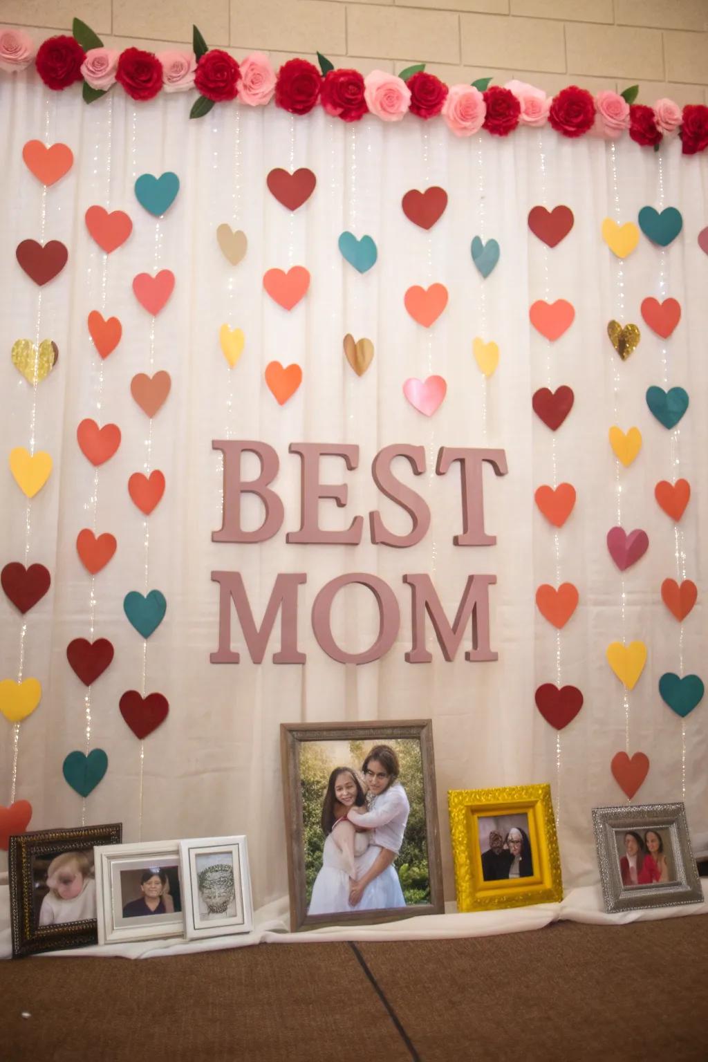 Convey affection through heart themes and personal accents.