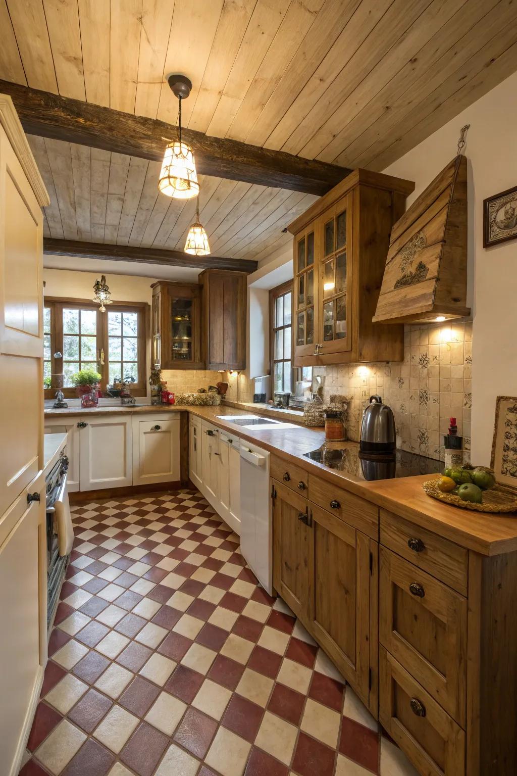 Traditional flooring options that add a timeless feel.
