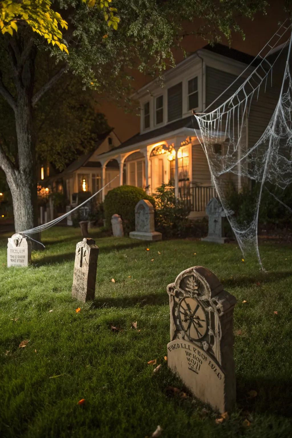 A terrifying burial ground scene guaranteed to induce shivers.
