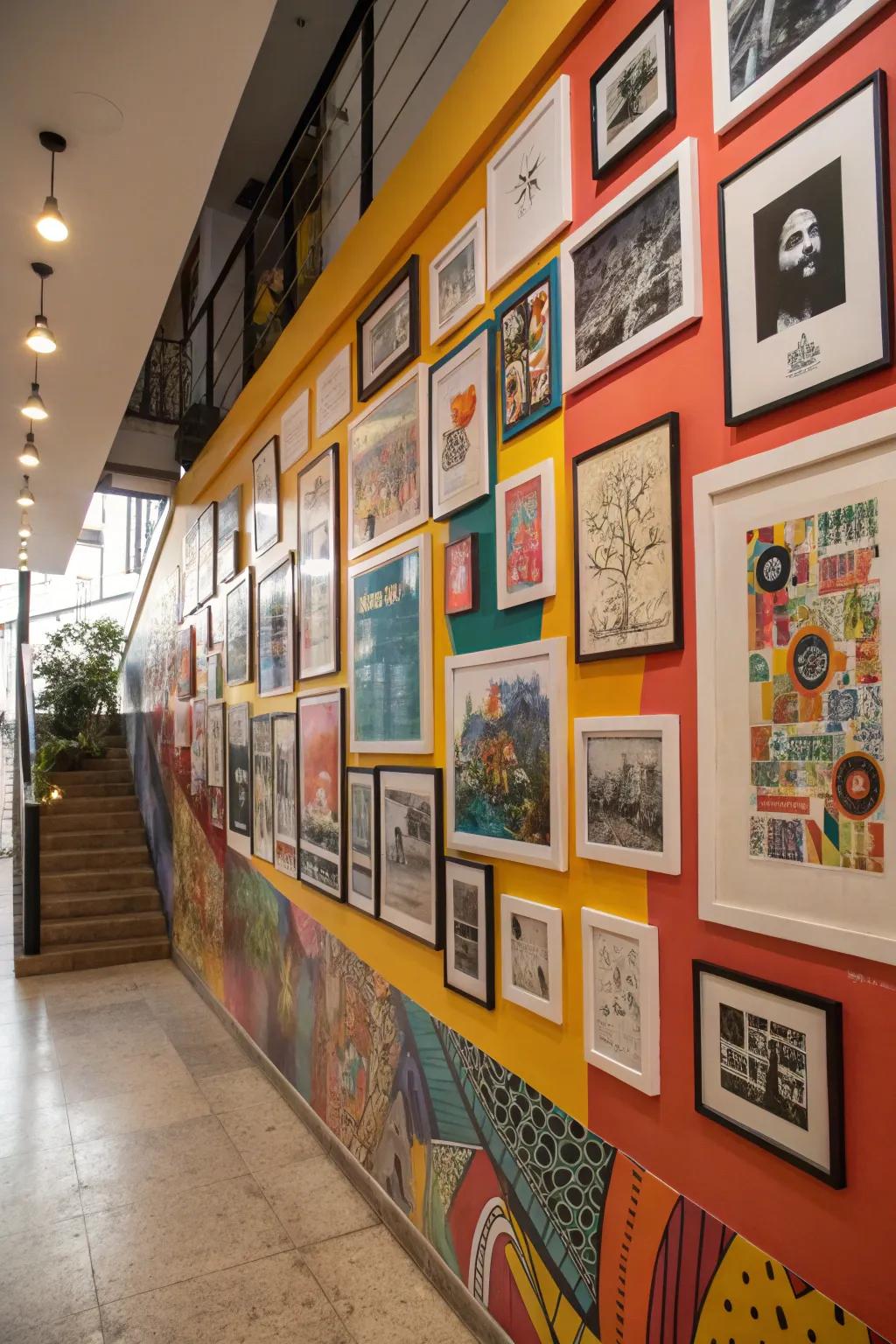 Personalized walls exhibit your narrative and interests.