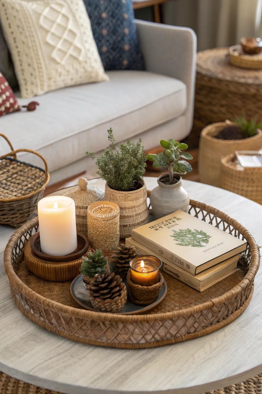 Textured elements add depth and interest to your decor.