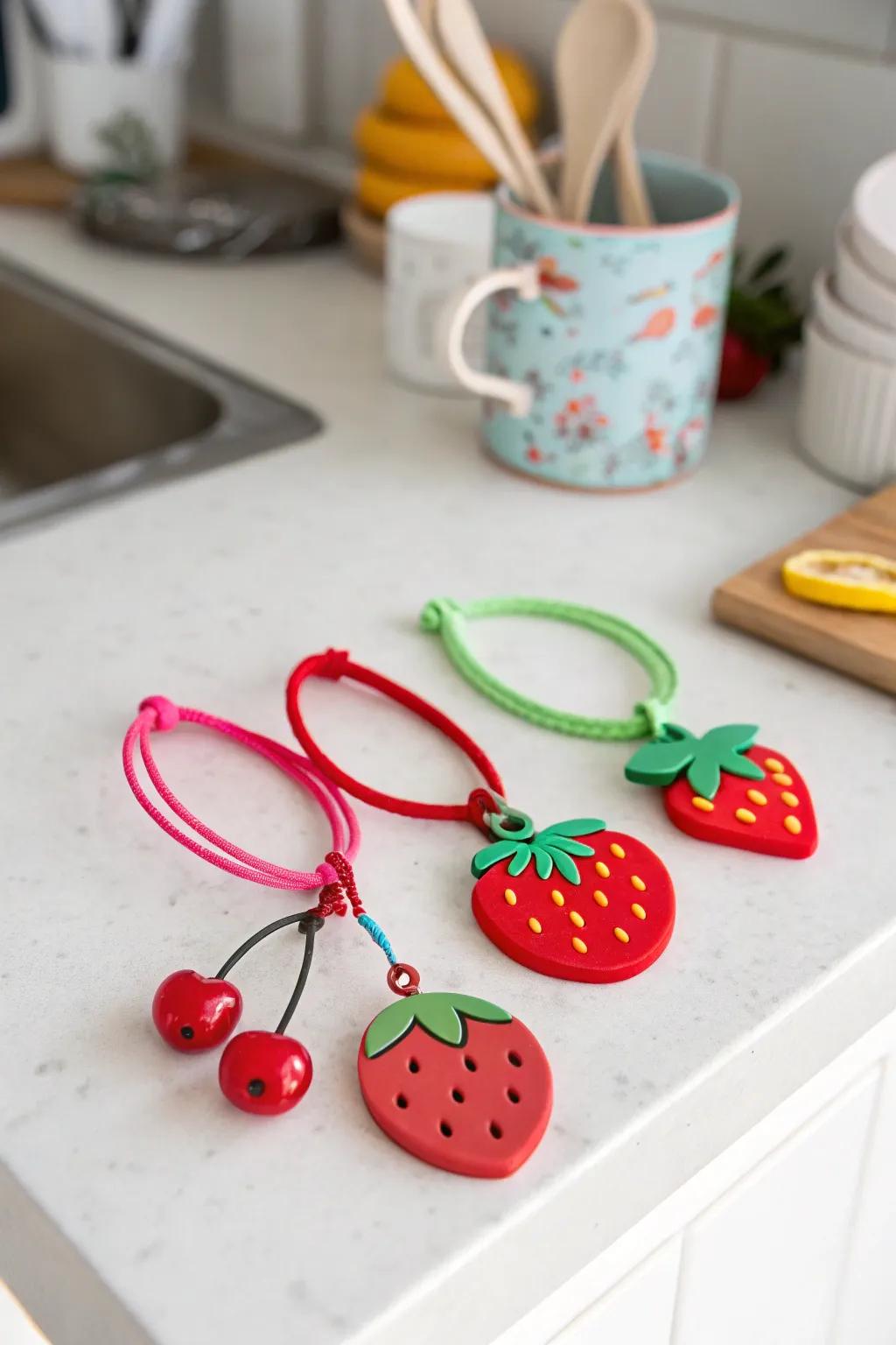 Berry trinkets for a burst of color in your residence.