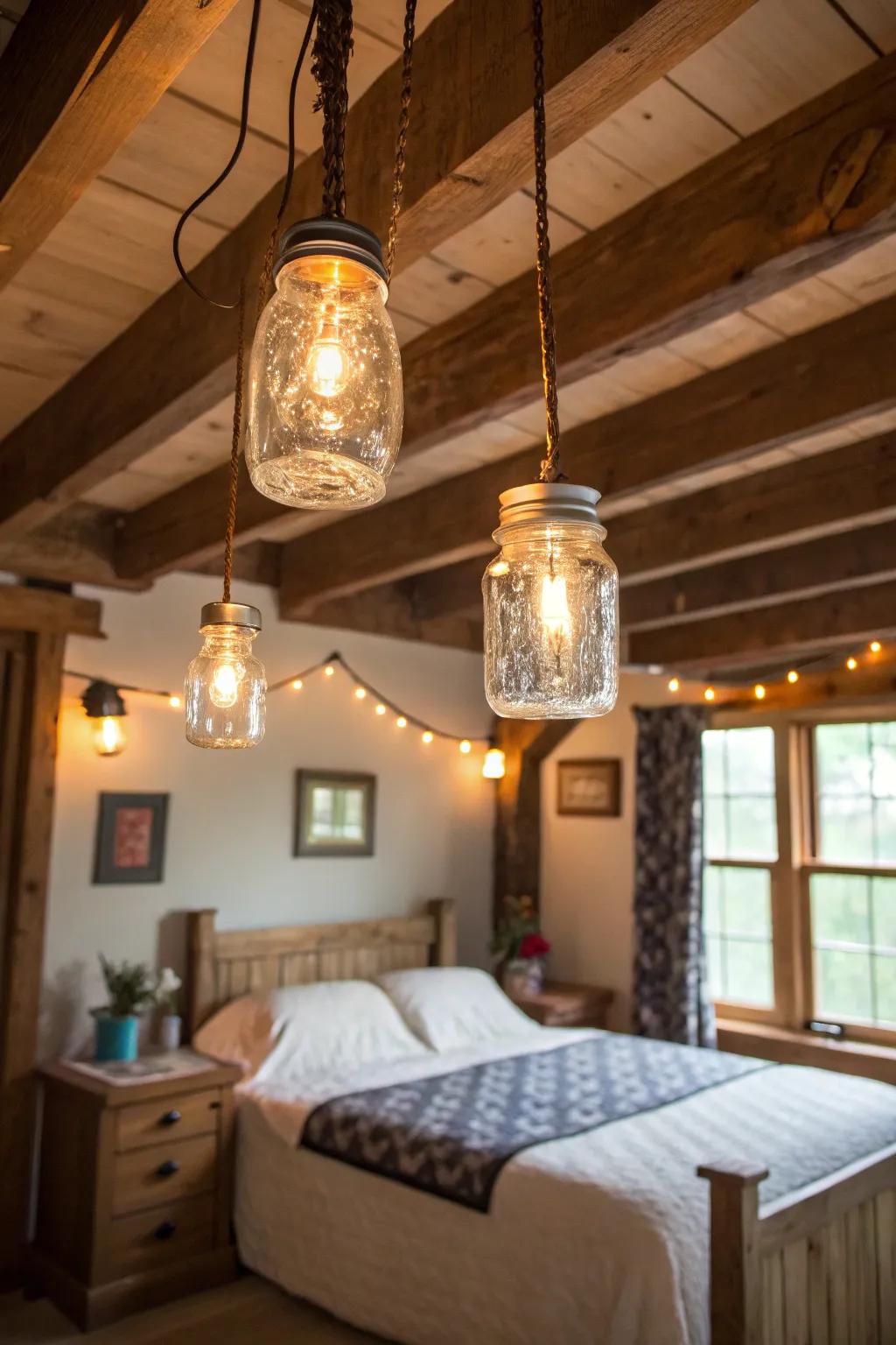Conserve vessel illumination adds a snug, countryside vibe.