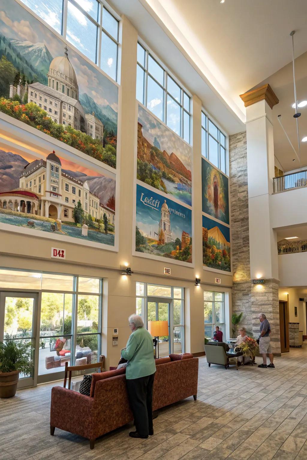 Regional pride represented through artwork