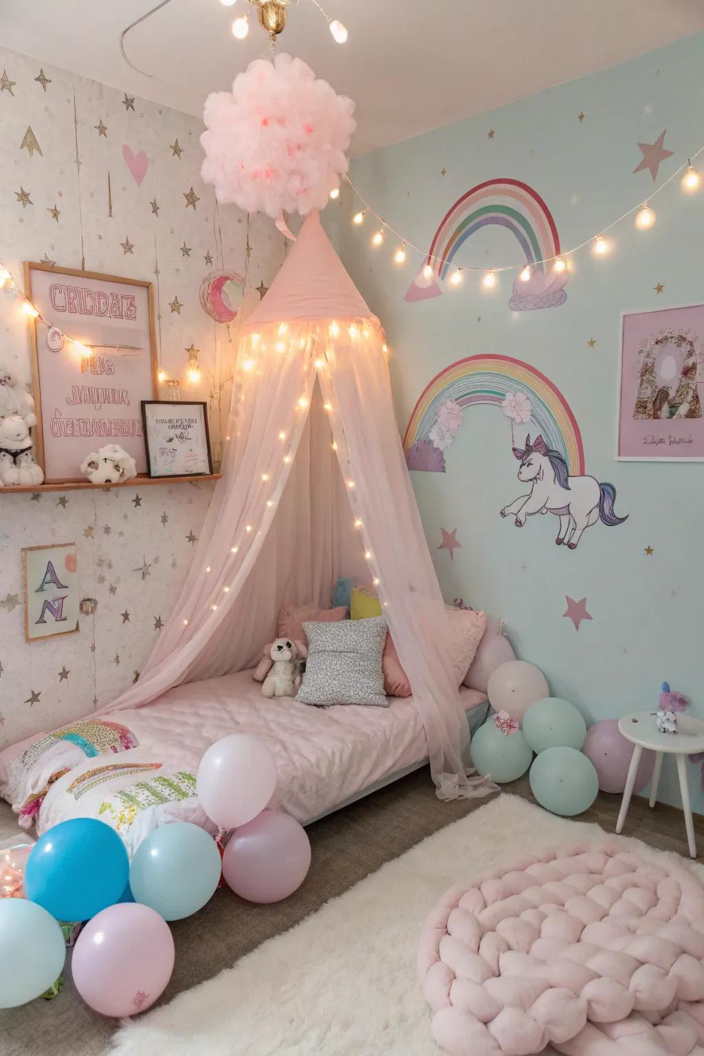 Enter an arcane dominion through a magical Equine-themed sleepover.