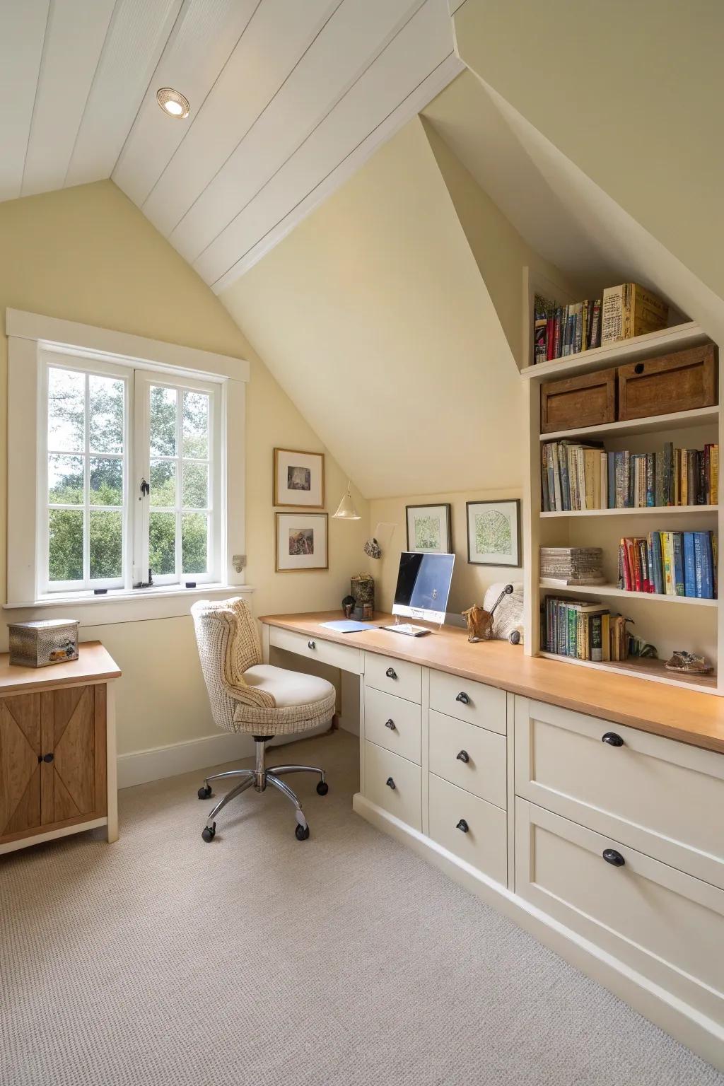 Using light and welcoming colors to create space