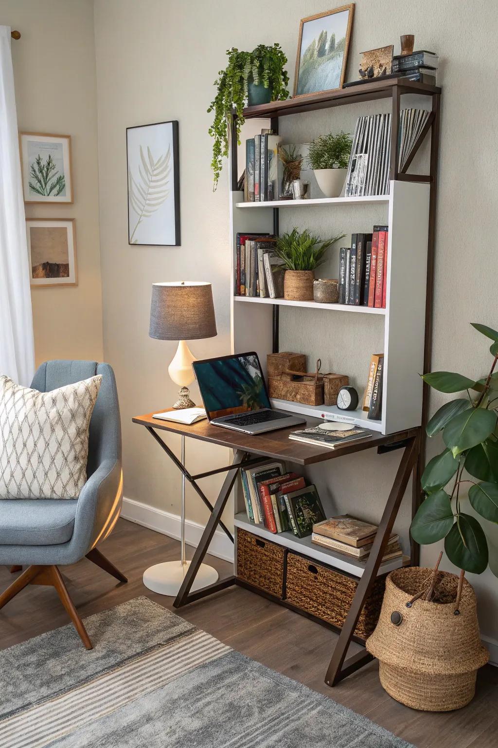 Multi-use furniture increases the practicality of your space.