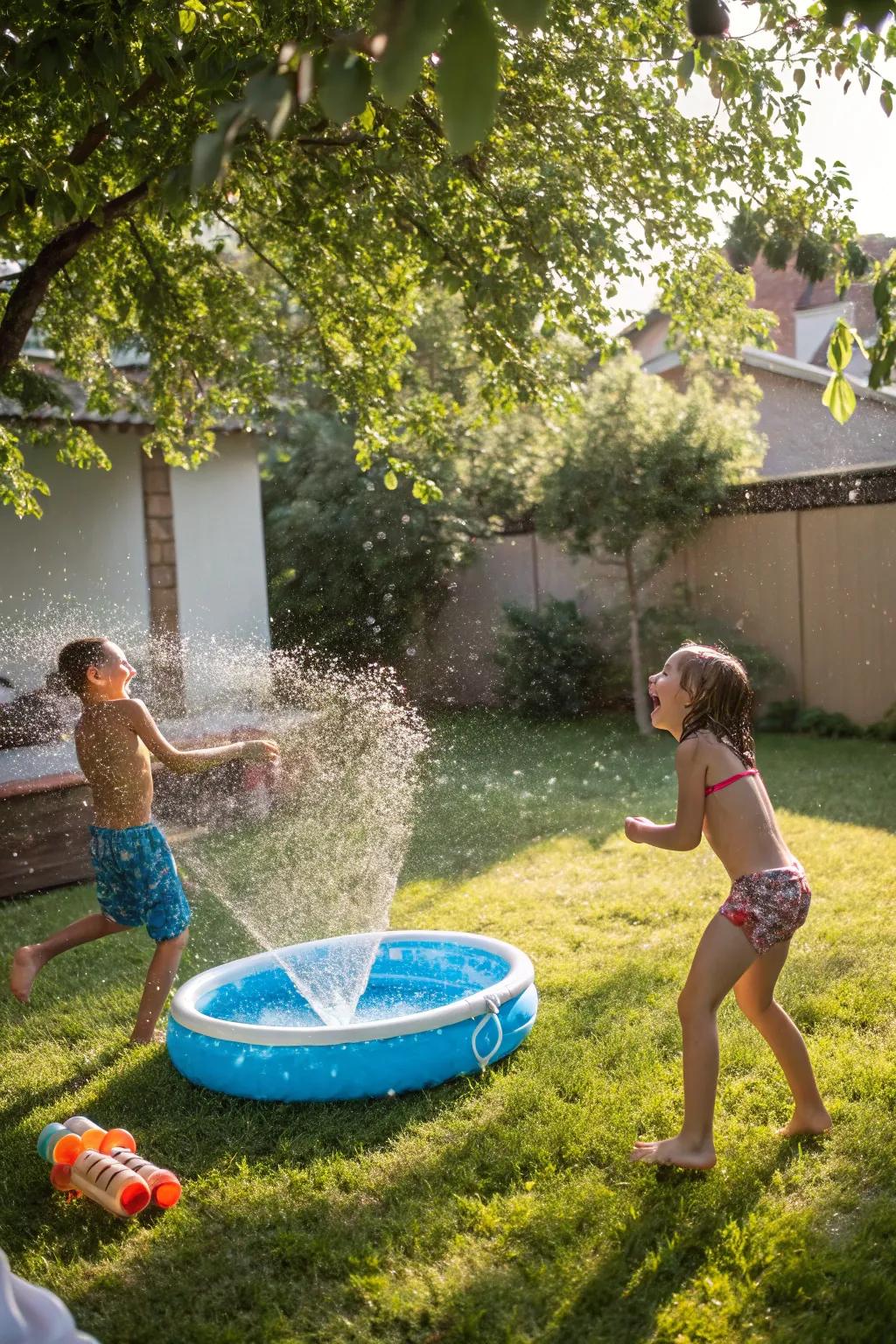 Infuse water-filled fun into your backyard with this do-it-yourself mini park.