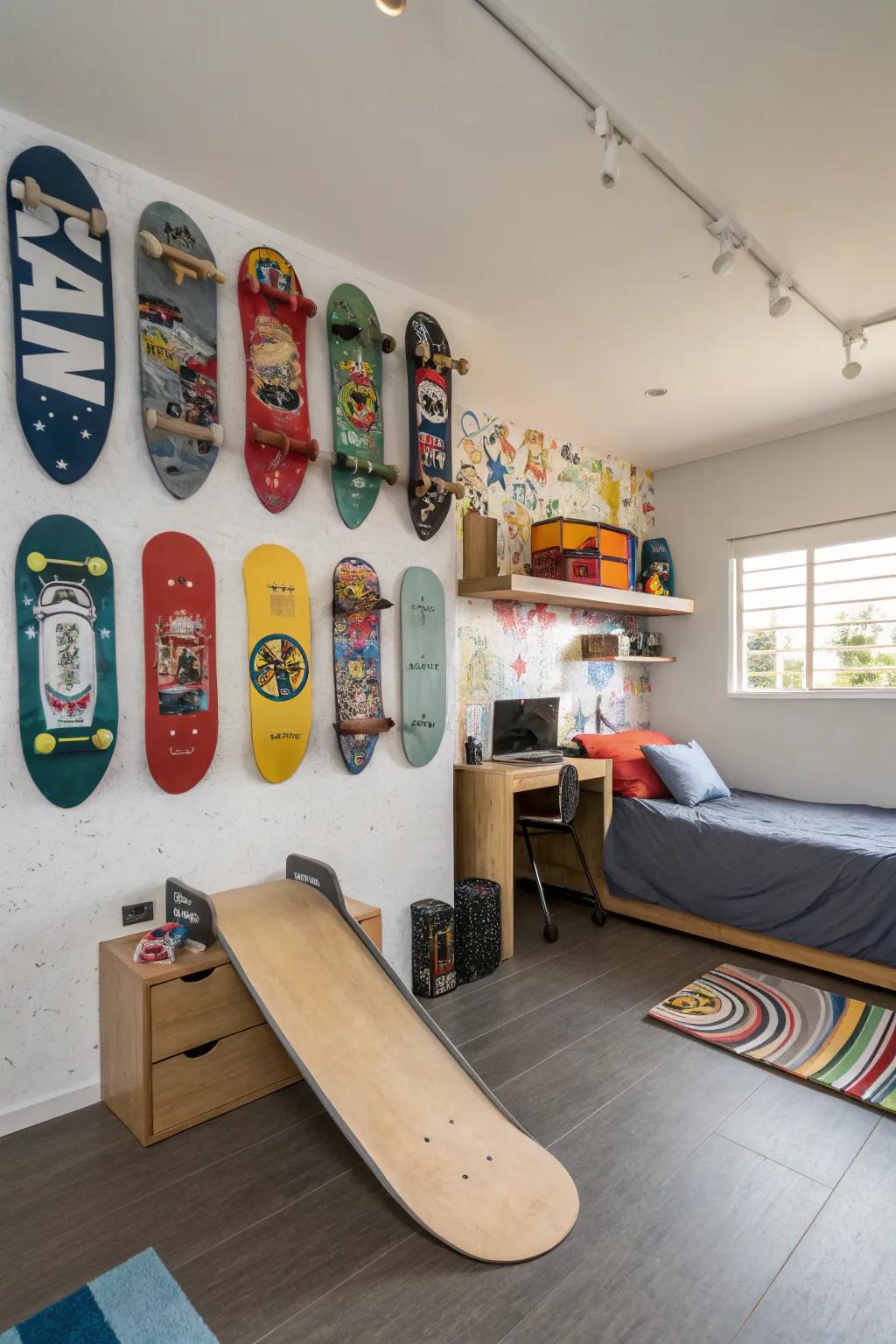 Bring in an element of street style.