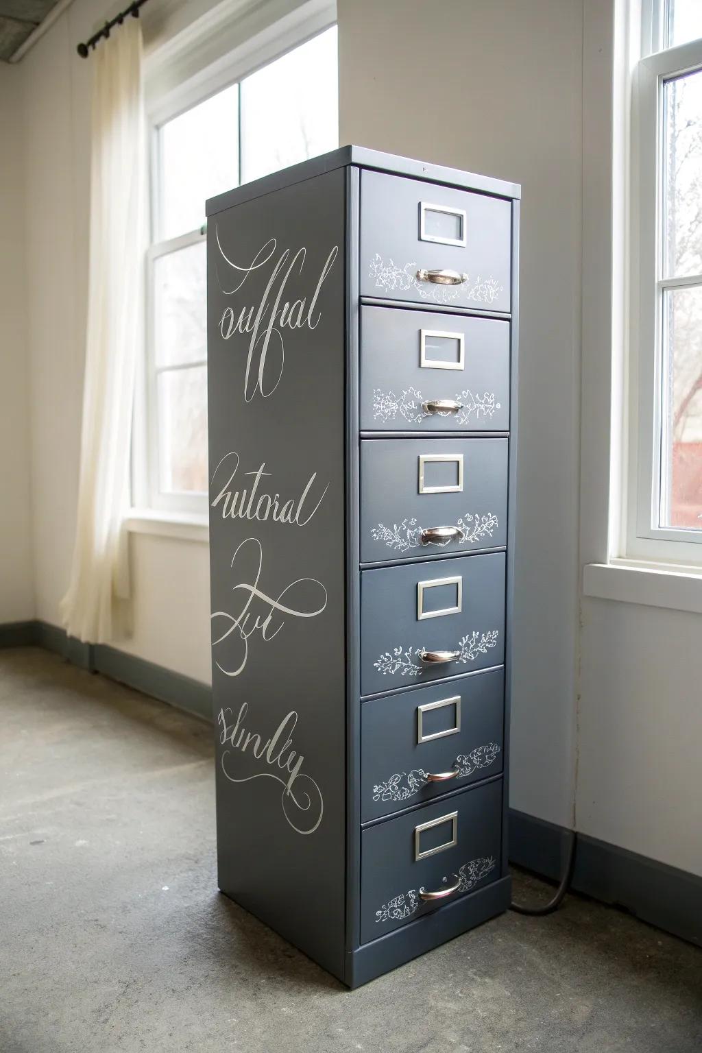 Elevate your office's design with elegant script markers: blending utility with style.
