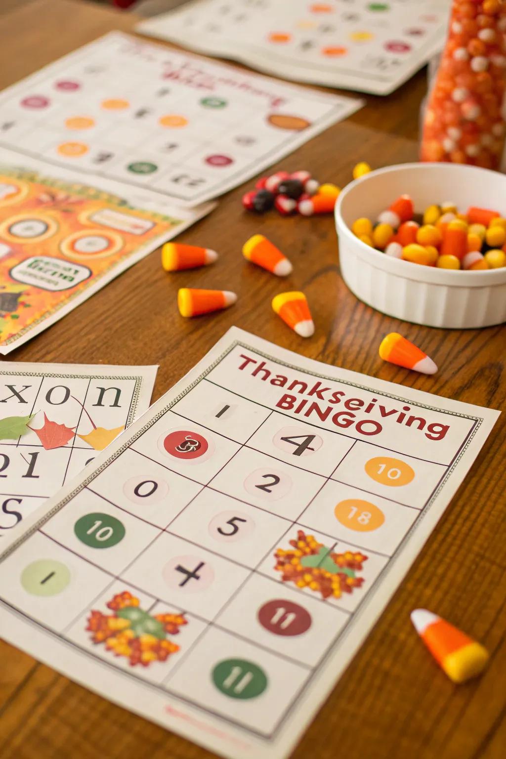 Thanksgiving Bingo: a festive and fun activity for all ages.
