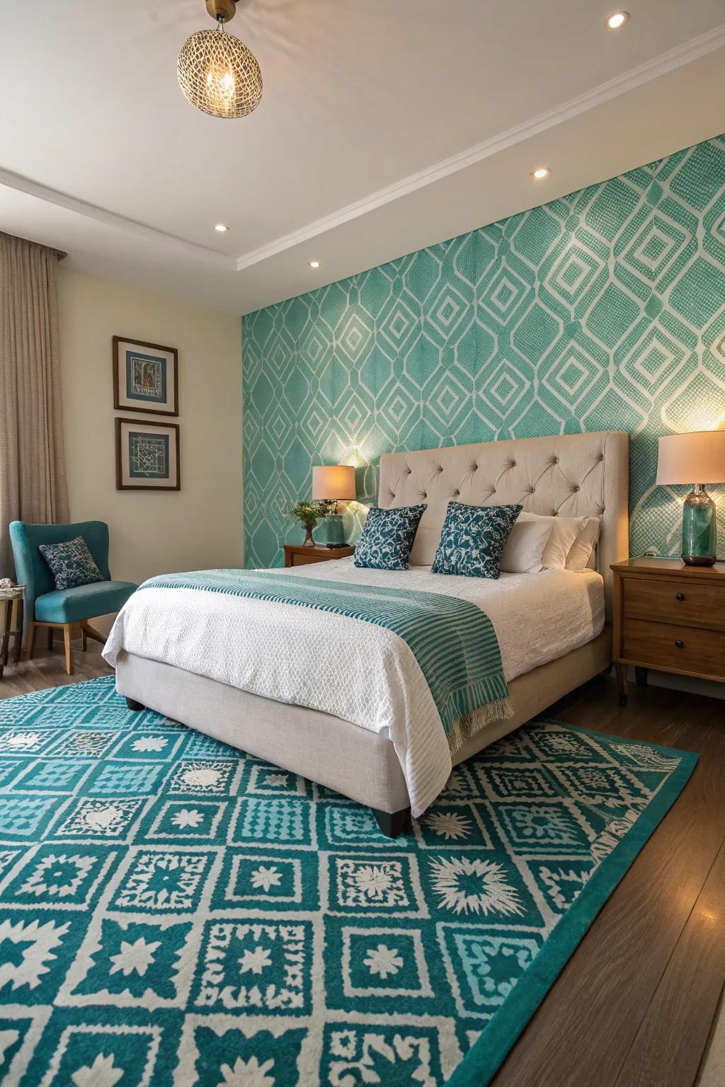 Shaped designs add a modern touch.