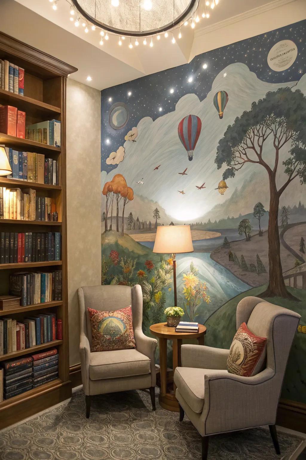 Let your creativity soar through surreal art.