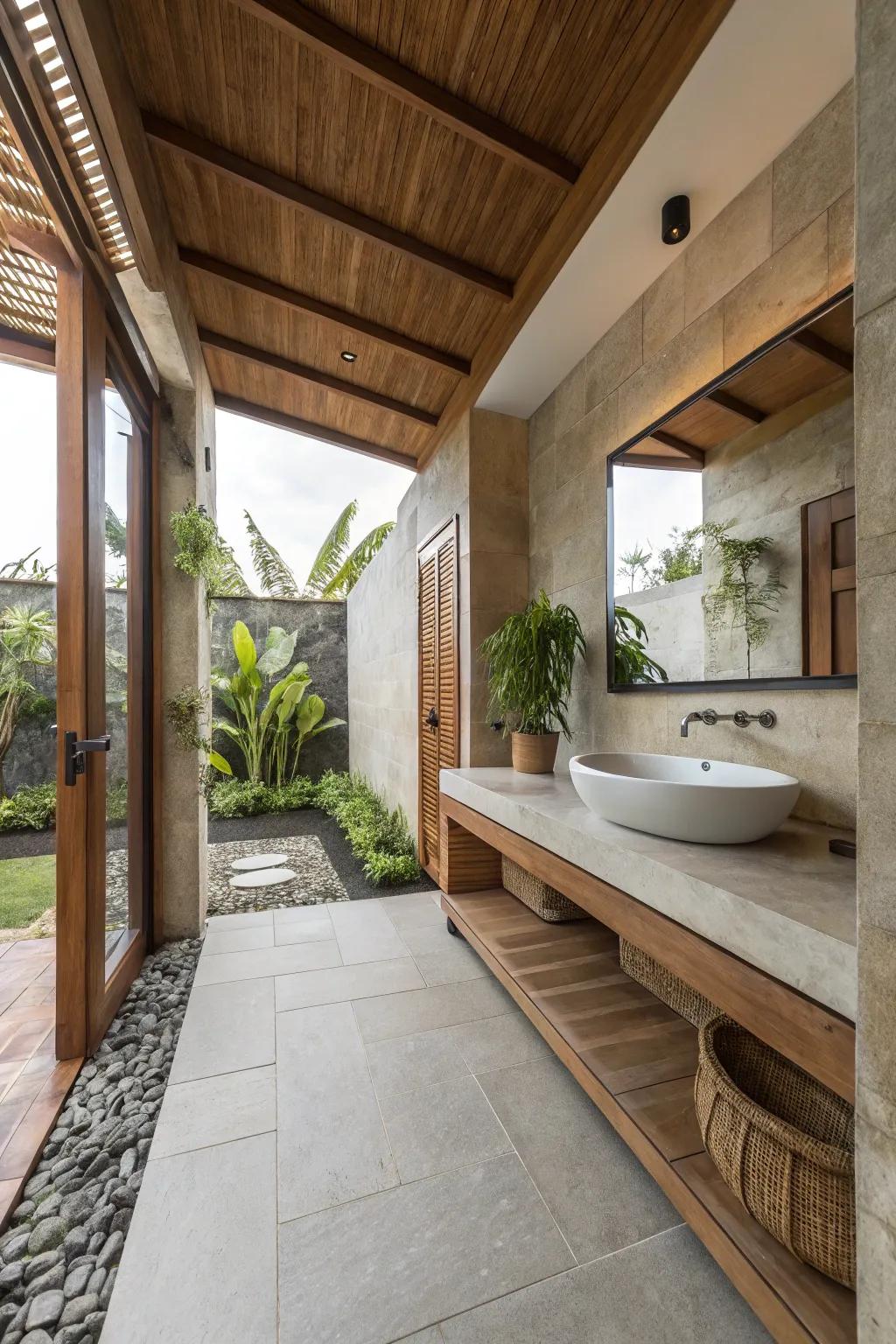 Minimalism draws focus to the inherent appeal of raw materials.