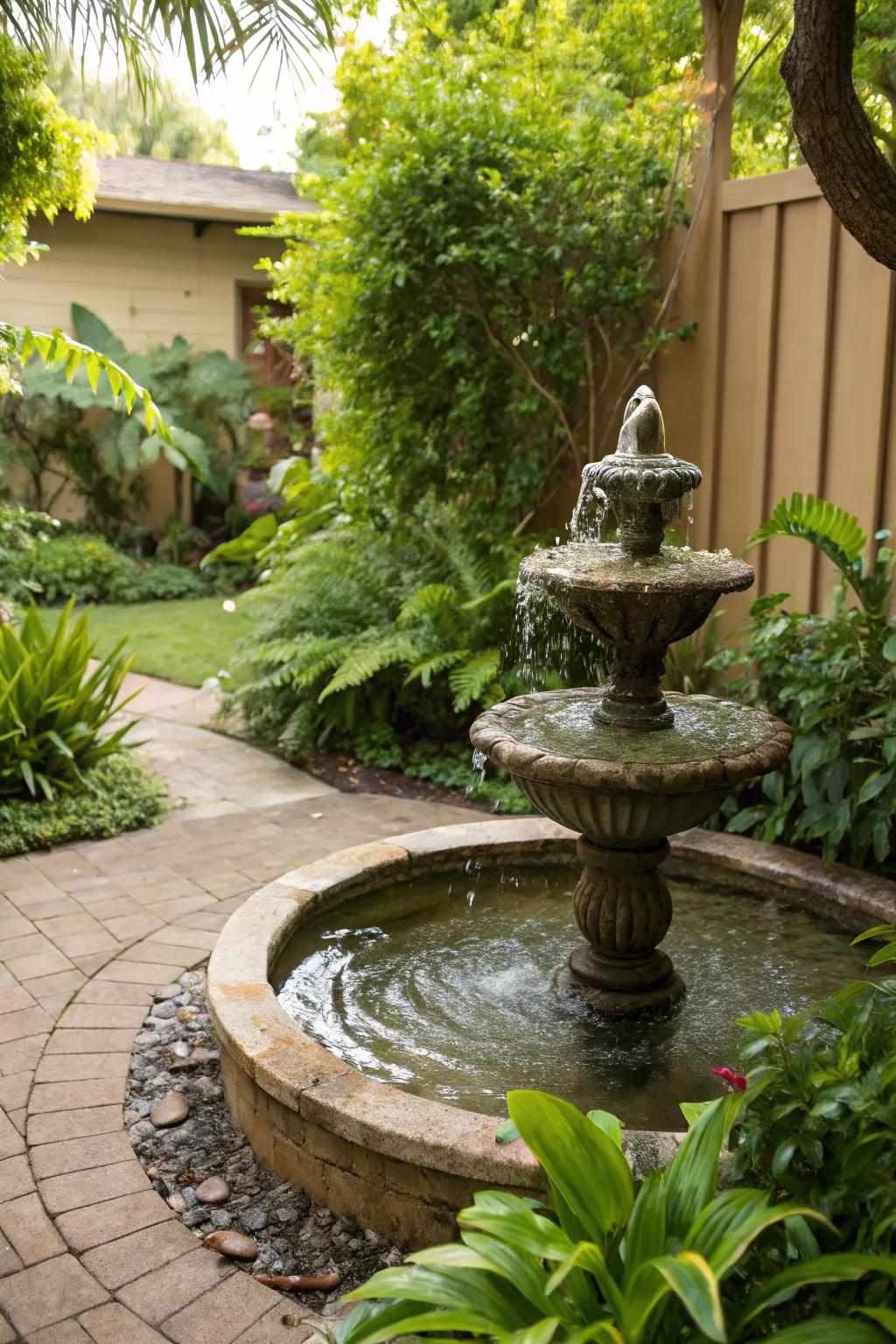 Rain features add peace and some ocean melody.