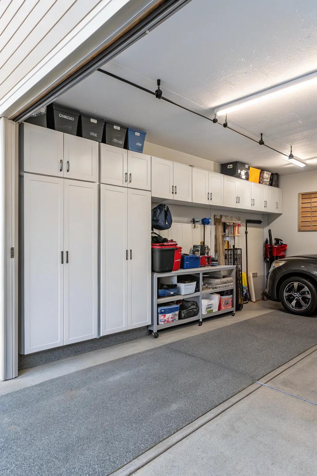 Banish clutter with ingenious concealed storage options.