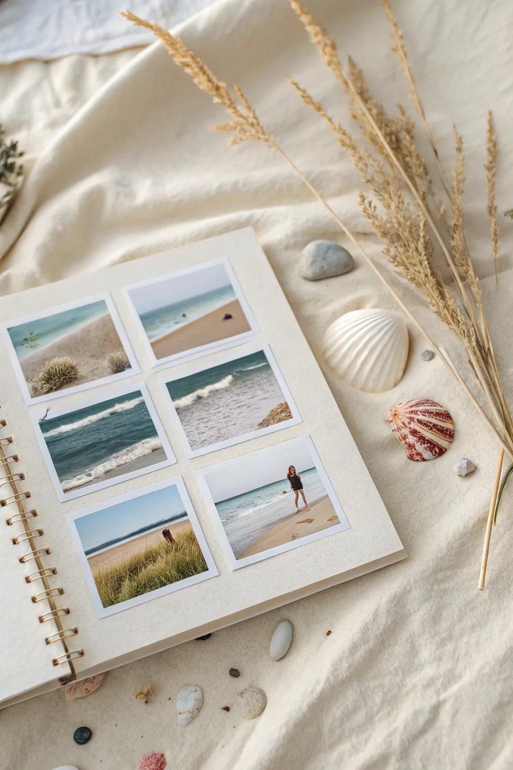 Immortalize your seaside memories with a hint of style 🌊📸