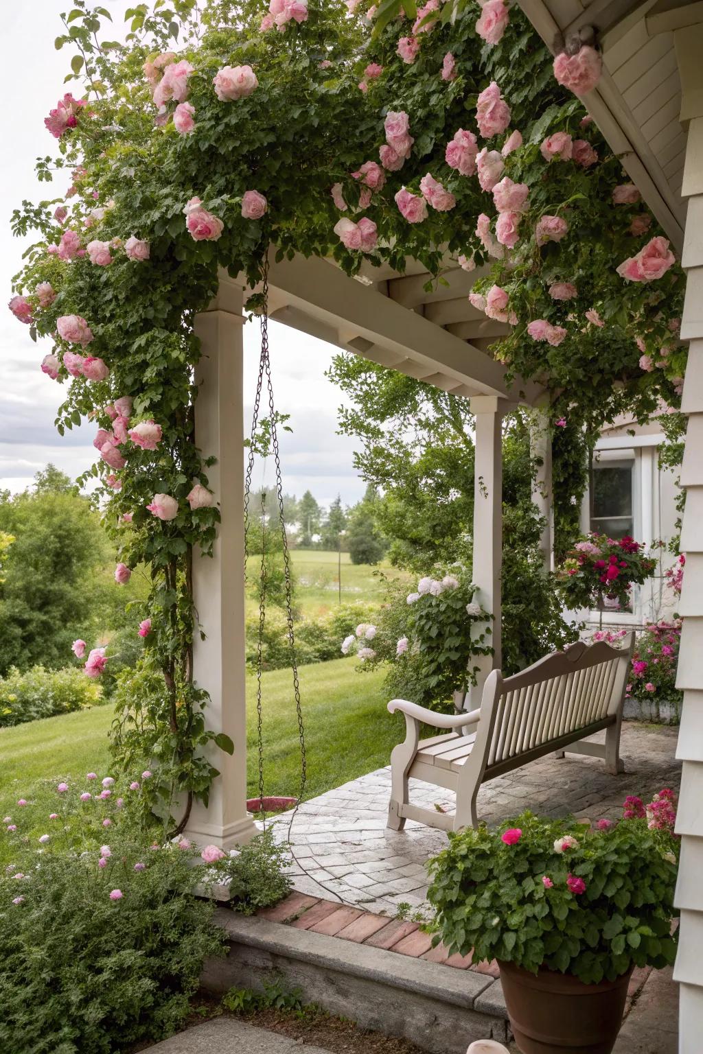 Roses bring a nuance of romance and enduring beauty to any residence.
