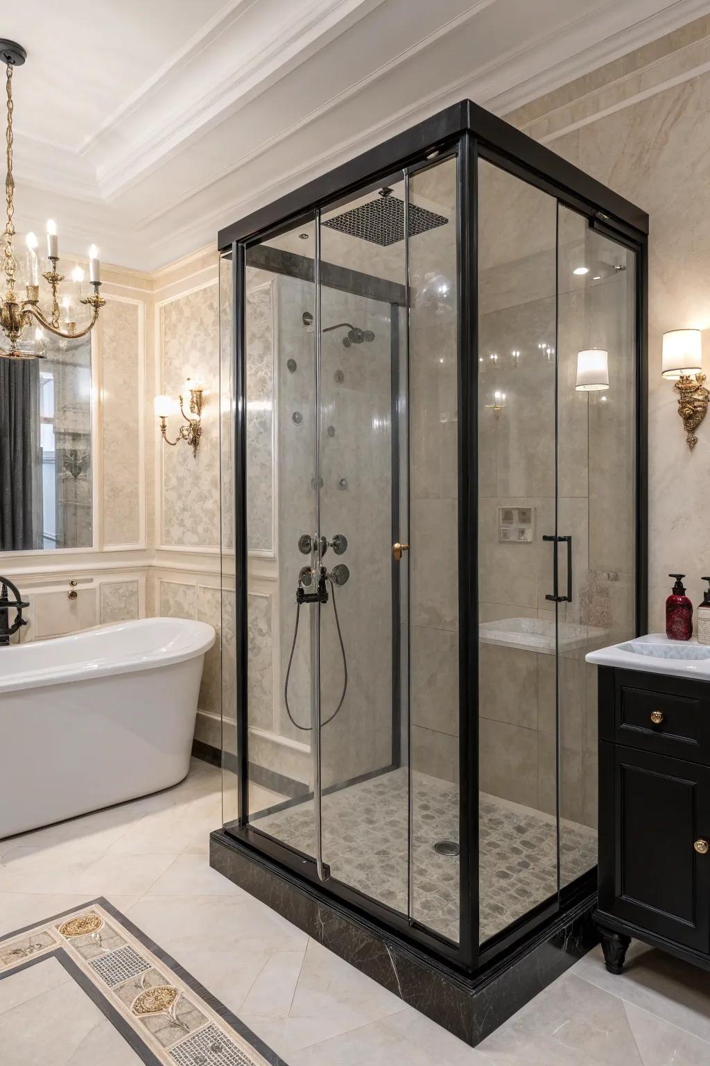 Transparent wraps preserve a spacious and elegant sensation.