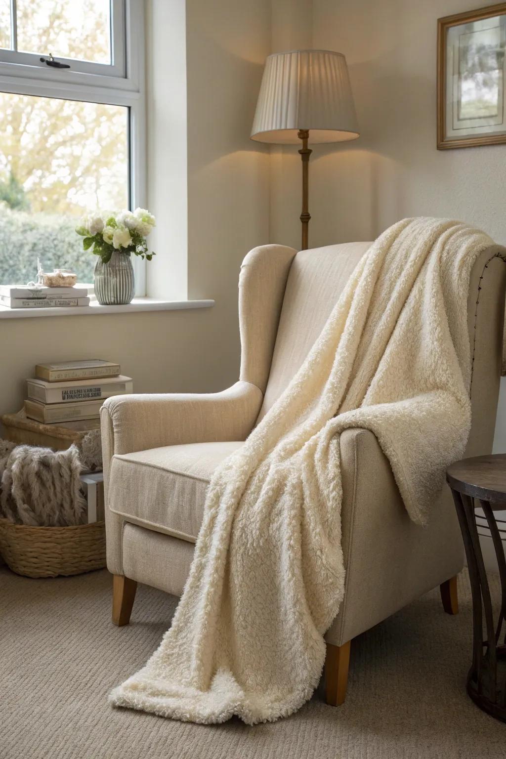 An appealing armchair perfect for unwinding.