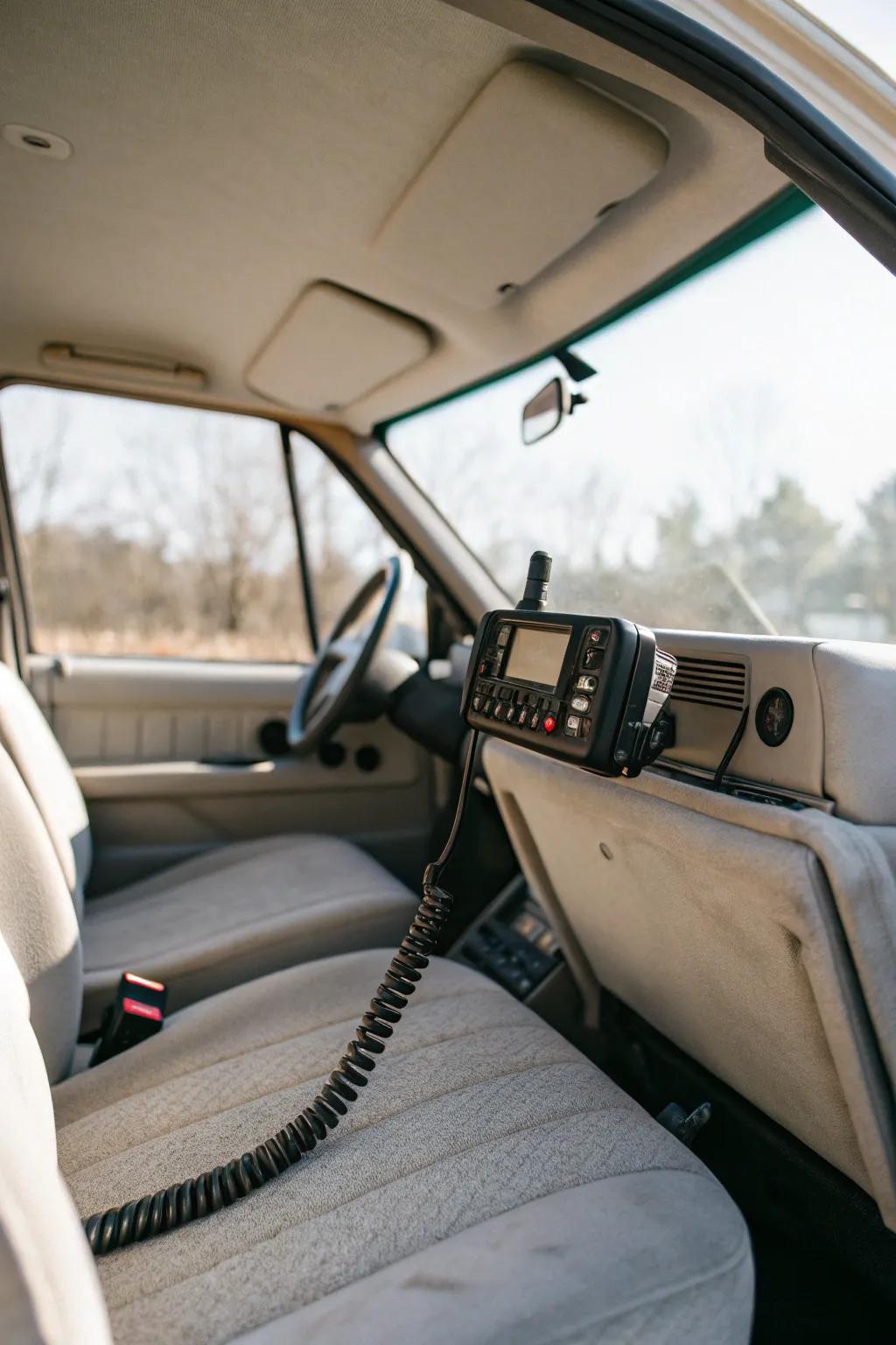 A refined seat-side mount offering a concealed configuration.