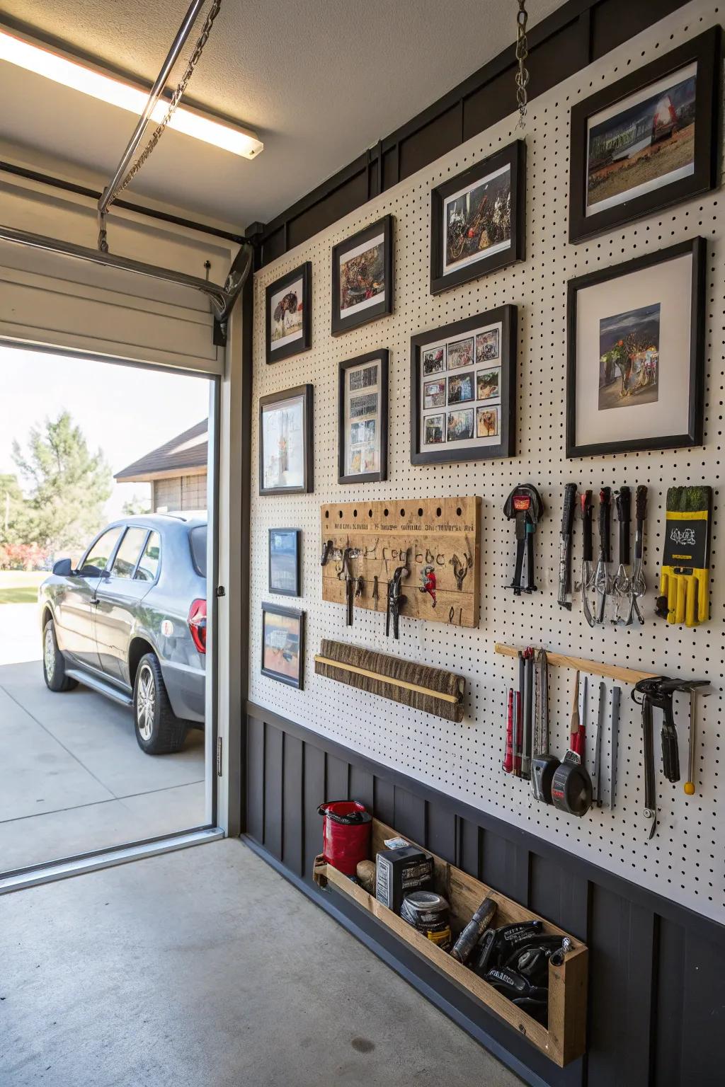 Creative decor and organization add personality and order.