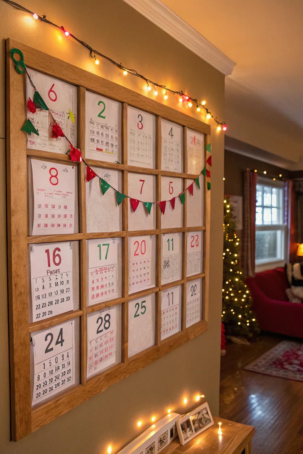 An advent calendar delivers daily math surprises.