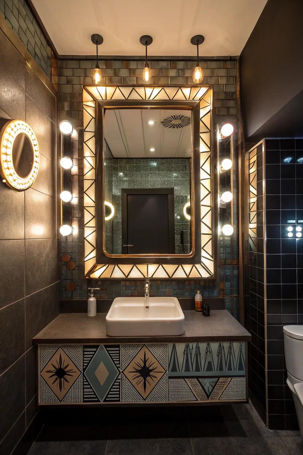 Transform reflectors into useful art pieces.