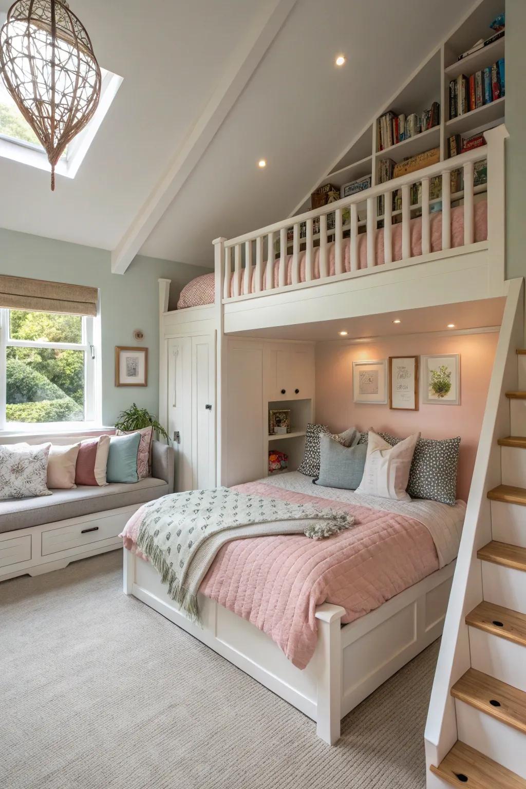 Creative layouts maximize functionality and style in compact bedrooms.