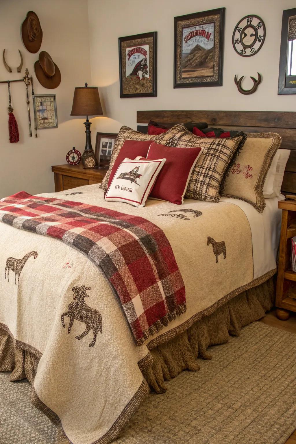 Scatter cushions introduce texture and a sense of warmth.