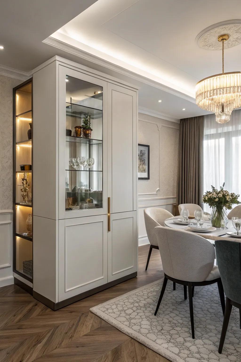 Achieve a modern look with streamlined design.