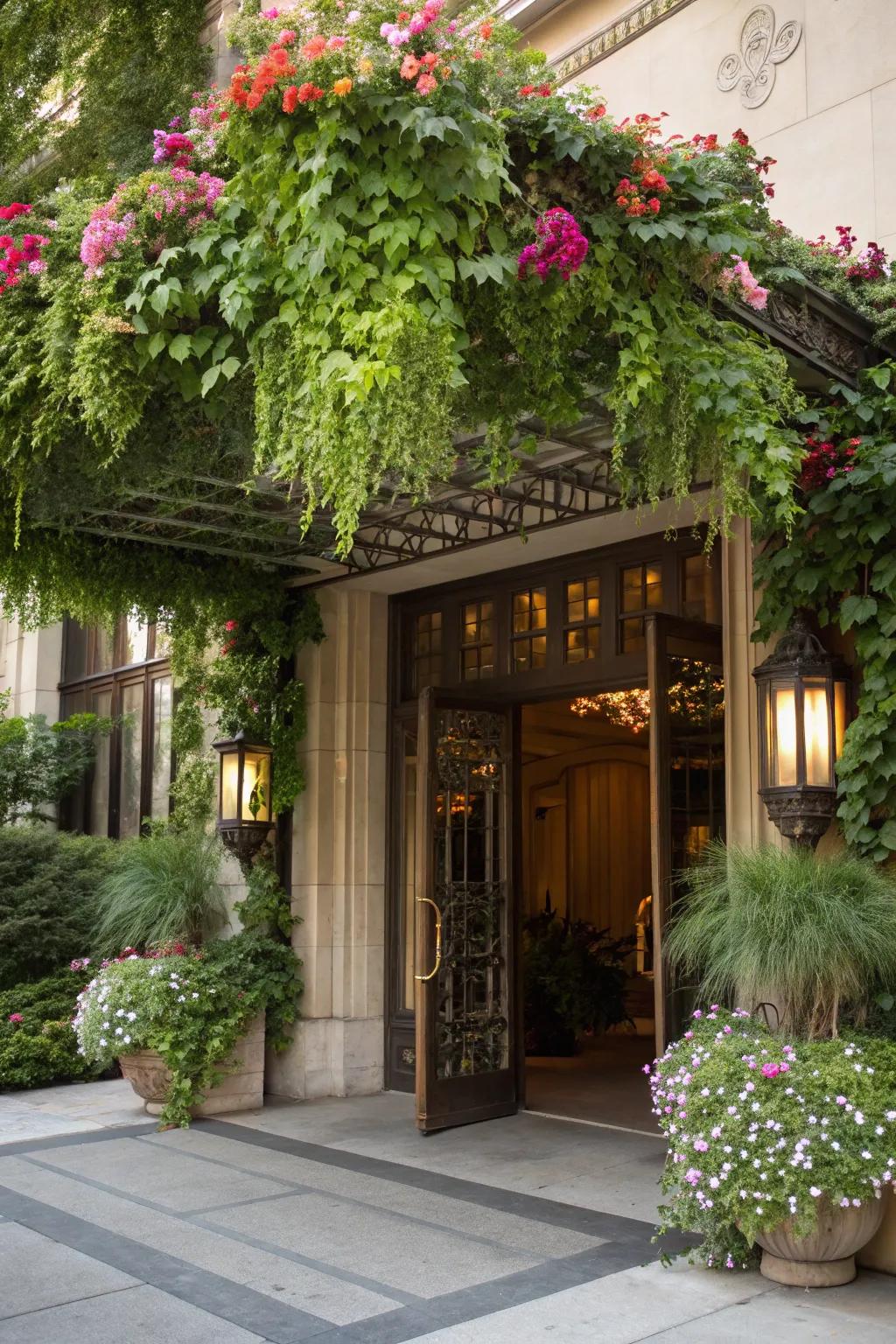 A living shroud that brings the serenity of nature right to your doorstep.