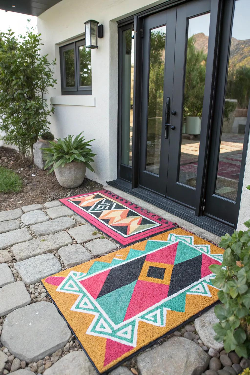 DIY doormats let you showcase your creativity at the doorstep