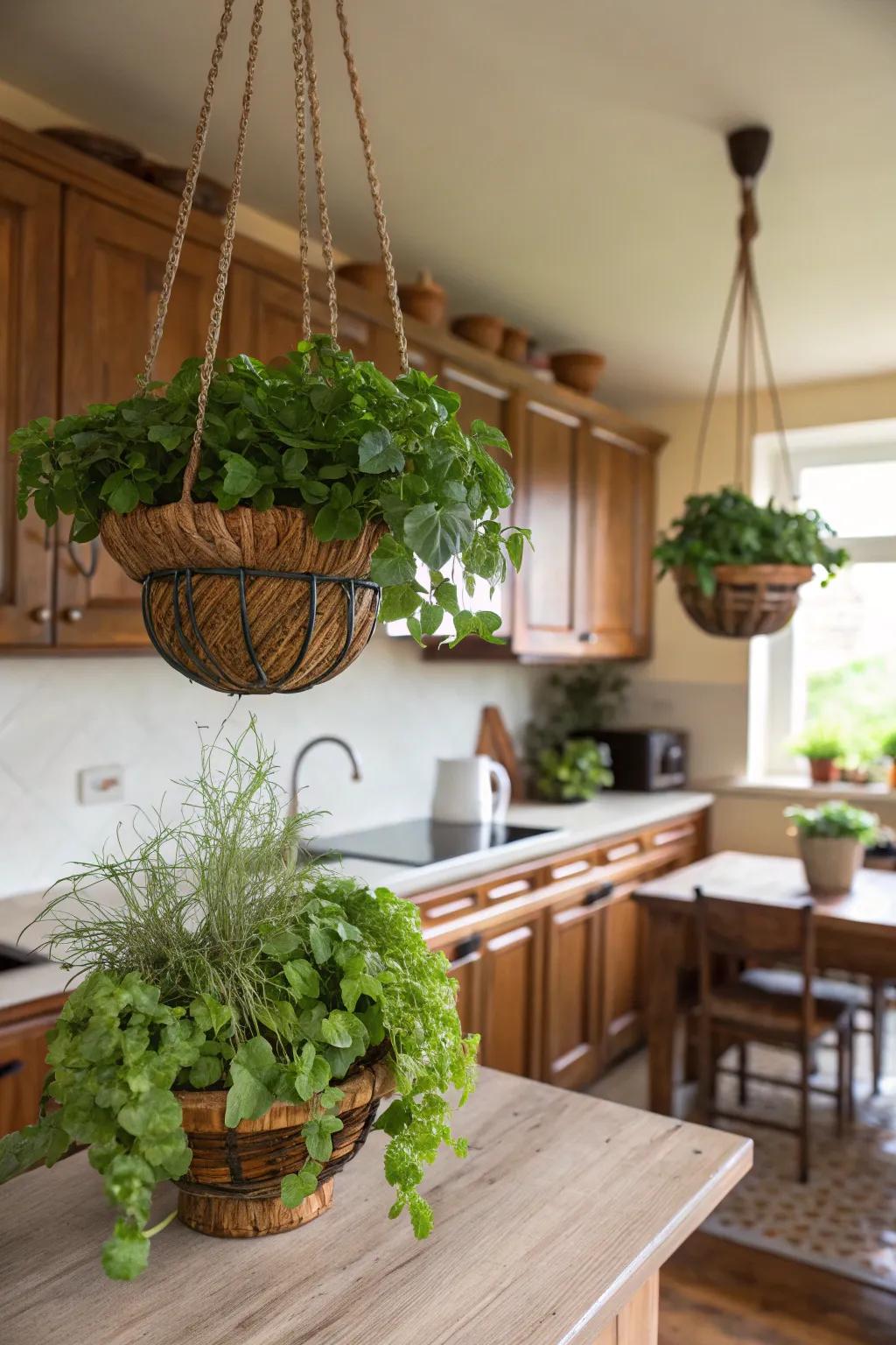 Indoor foliage crafting a vibrant and invigorating wall presentation.