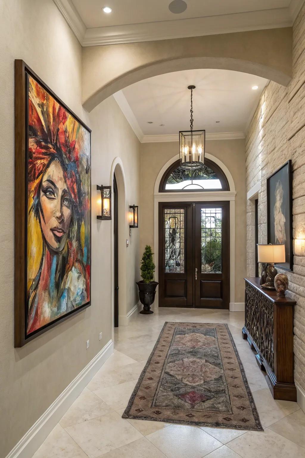 Bold compositions set the mood and introduce character.