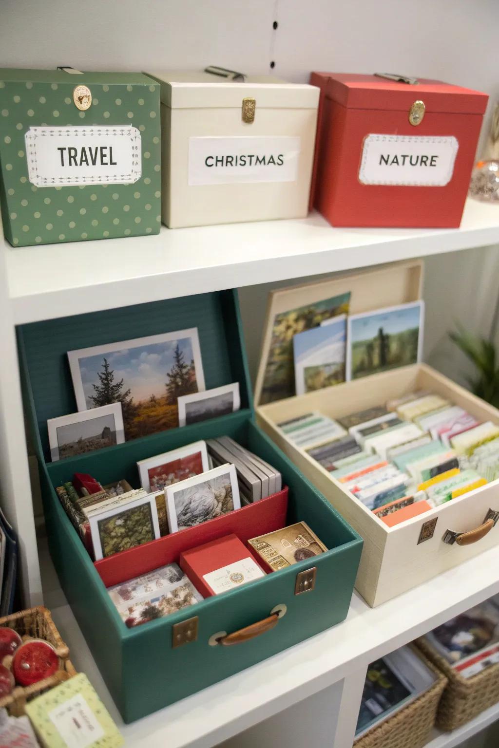 Idea-based storage maintains your projects focused.