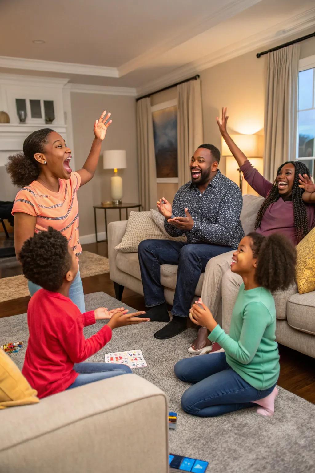 Acting games with a spin ensure unlimited amusement and laughter.