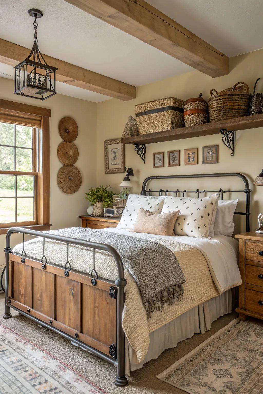 Differing textures bring energetic elements to the area.
