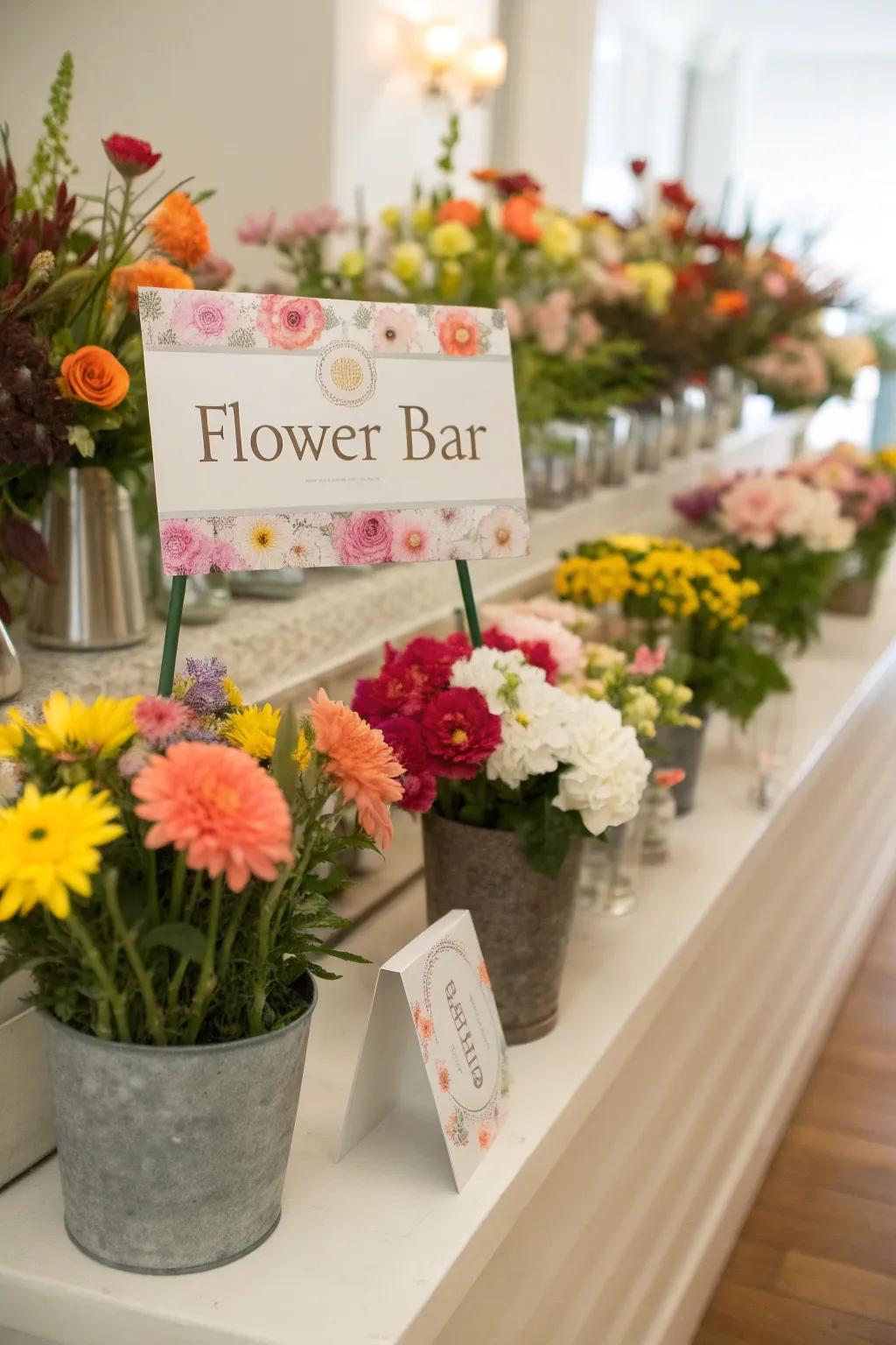 Personalized tags make each bundle individual.