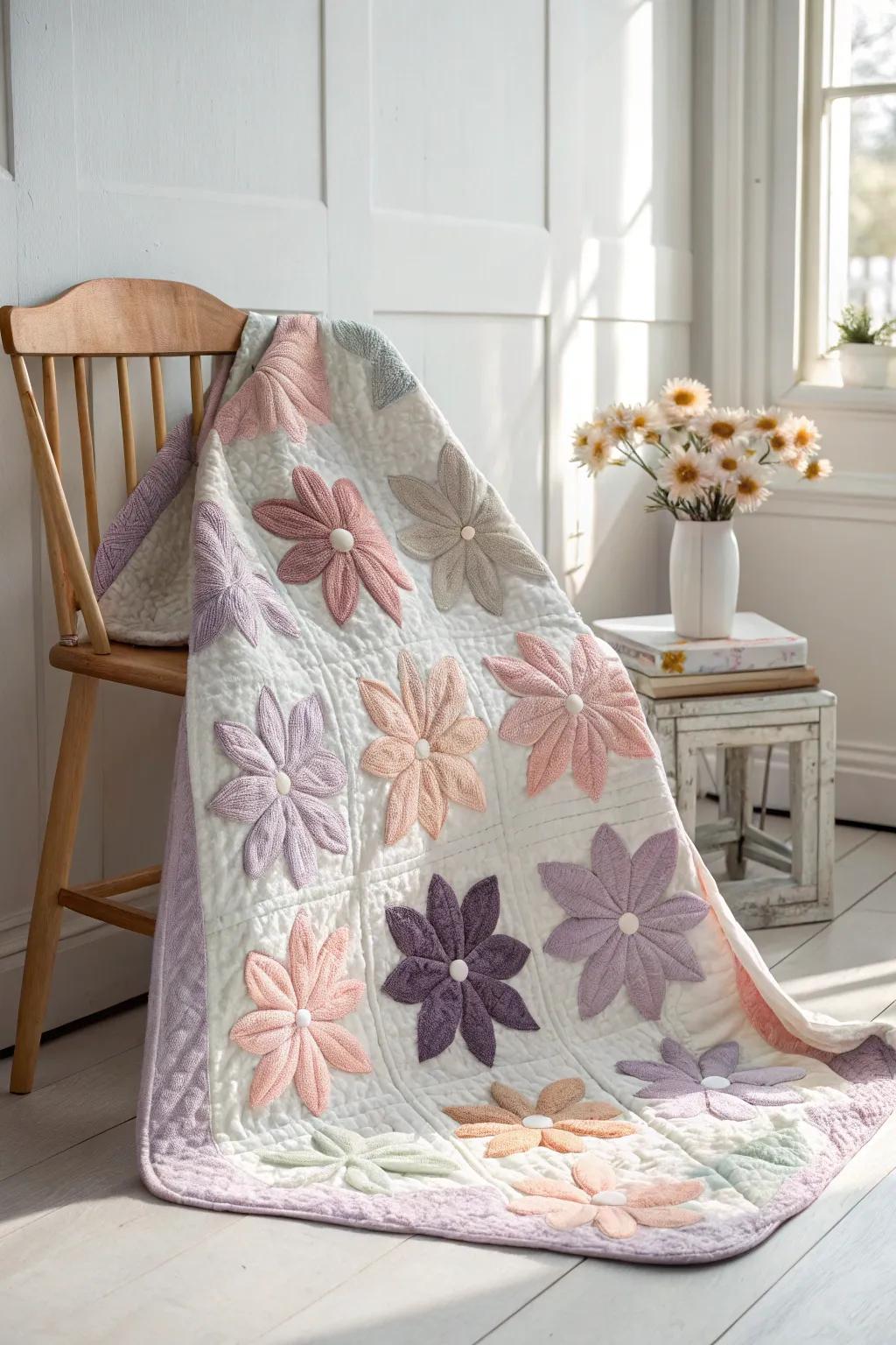 With petal play patchwork&mdash;where every stitch narrates a tale&mdash;unleash your inventive side.