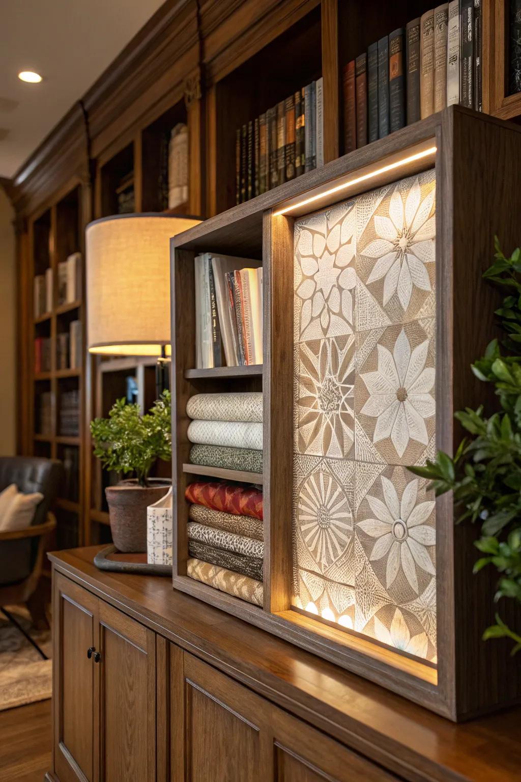 Add dimension with 3D stacking in your memory box.