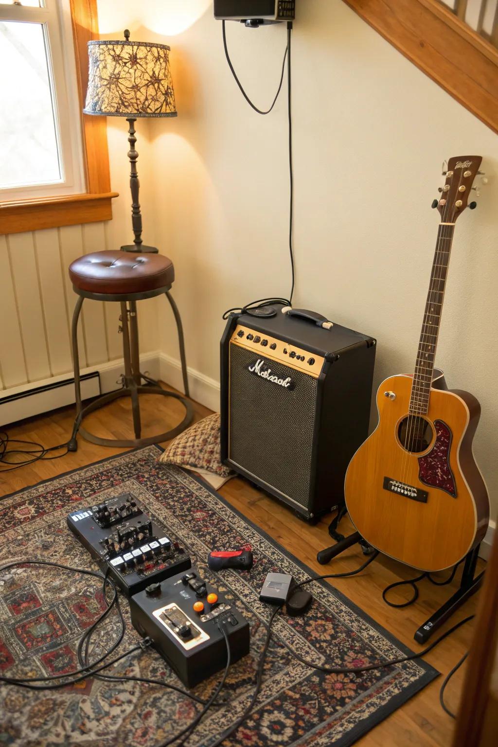 Focus your energy in a specialized practice zone.